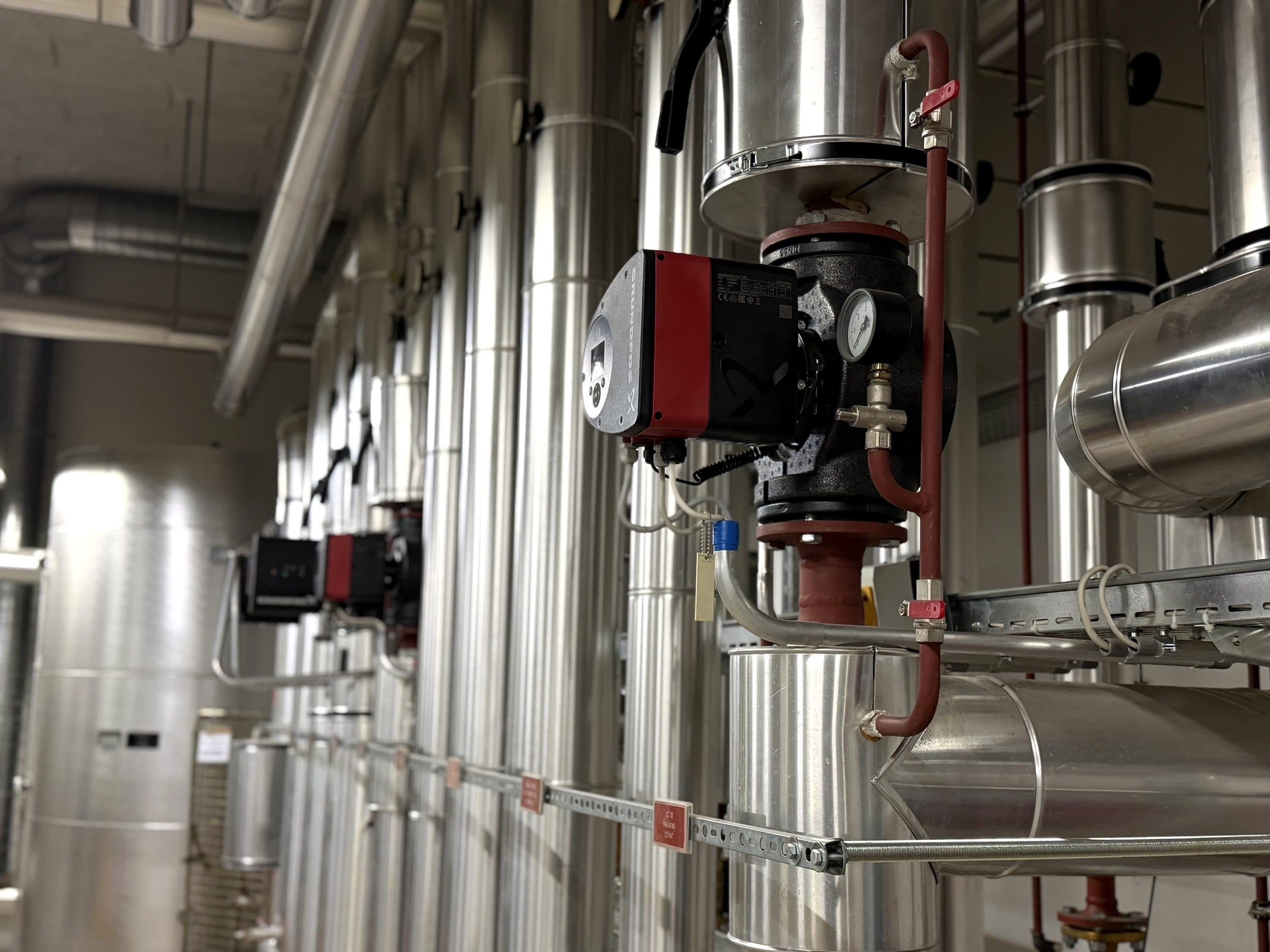 Installation de chauffage réalisée par VCS Maintenance